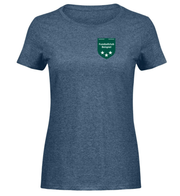 Beispiel Soccerkorn Damen Shirts - Damen Melange Shirt-6803