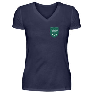 Beispiel Soccerkorn Damen Shirts - V-Neck Damenshirt-198