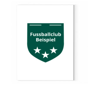 Beispiel Soccerkorn Leinwand-Poster - Leinwand mit Keilrahmen-6846